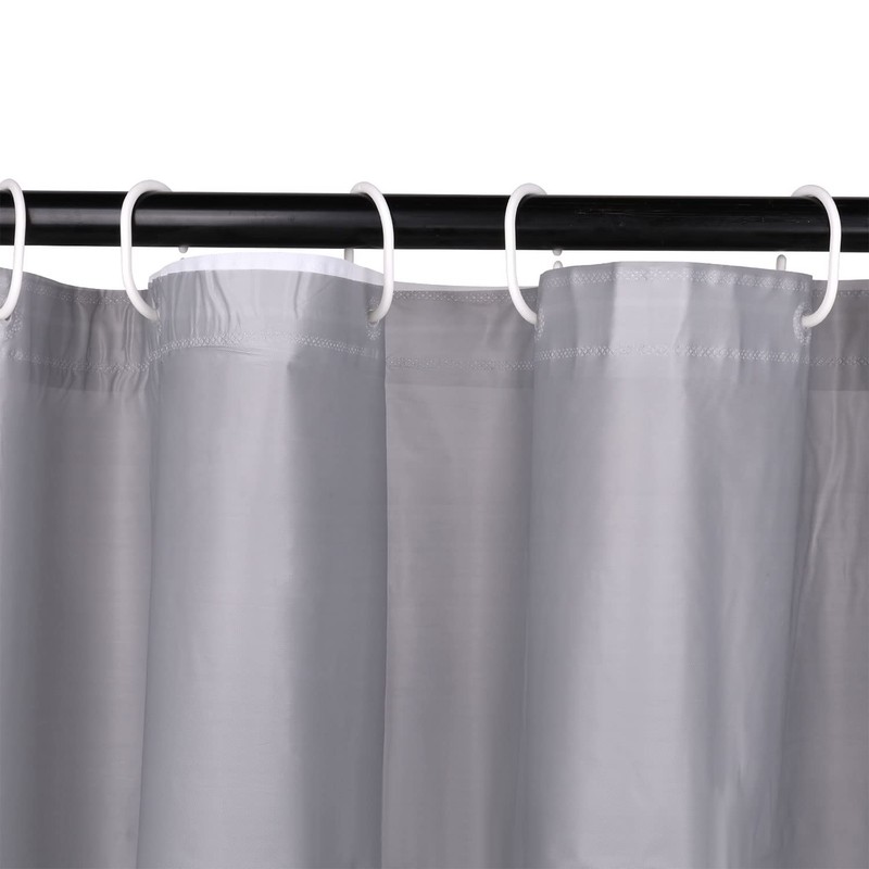 WedDecor Shower Curtains Mould Proof Resistant, Waterproof PEVA Shower Curtain