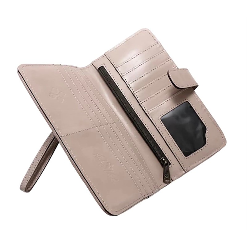 Patricia Nash Valentia Woven Stone Wallet, Brown