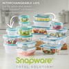 Snapware Total Solution 3-Pack (8.5-Cup) Plastic Food Storage Containers Set,
