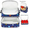 FlowFly Kids Double Decker Cooler Insulated Lunch Bag Large Tote