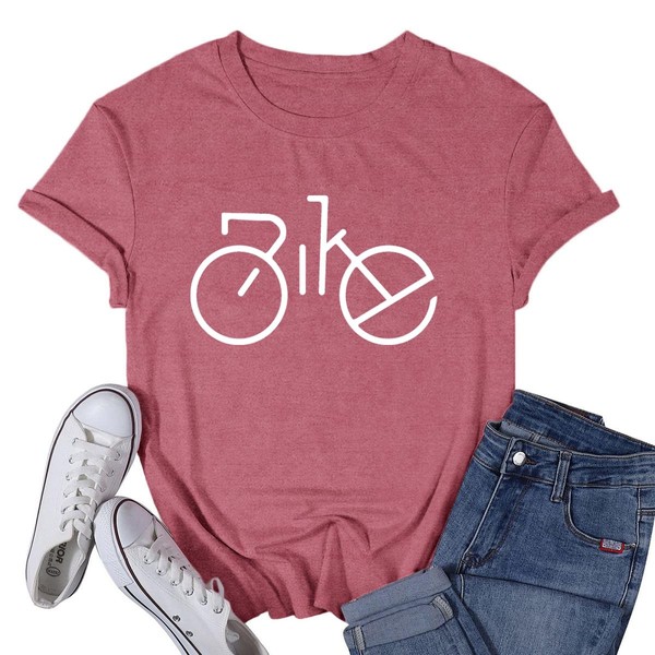 VQD Womens Cycling Shirt Bike Riding Tshirts Bicycle Bicycling It's