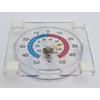 Dial/Analogue Indoor/Outdoor stick on Garden Window thermometer
