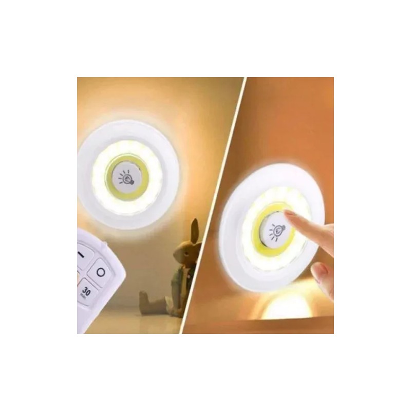 Didier Market Luz Led De Pared Con Mando A Distancia