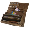 Harrys-Collection Large Vintage Women's Purse with RFID Made of Buffalo
