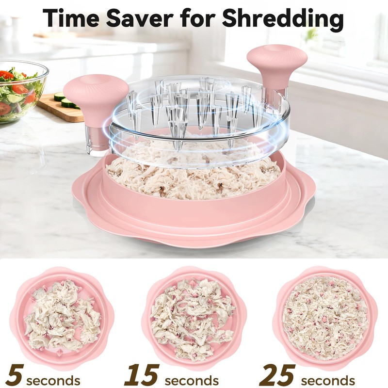 Ukeetap 10" Pro Chicken Shredder Tool Twist Large for Kitchen,
