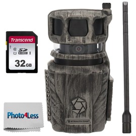Stealth Cam Revolver 360-Degree Cellular Trail Camera Bundle with 32GB SD Memory Card