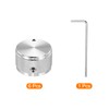MECCANIXITY 6 Pcs Aluminium Potentiometer Knobs, 1/4" (6mm) Universal Volume