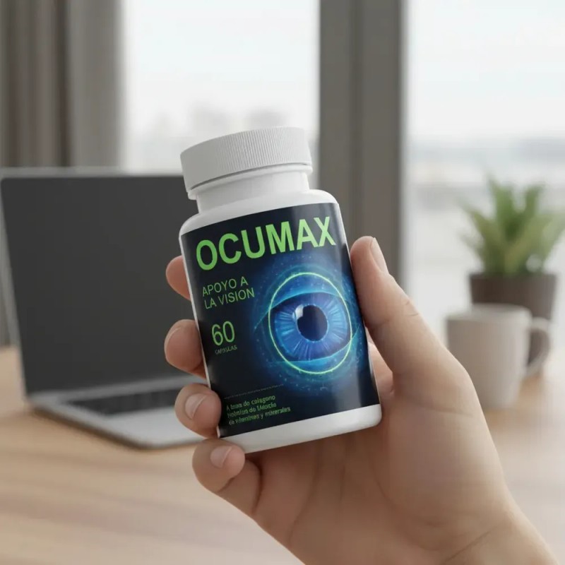 Ocumax 120 Cápsulas Luteina Zeaxantina Vitamina A Zinc