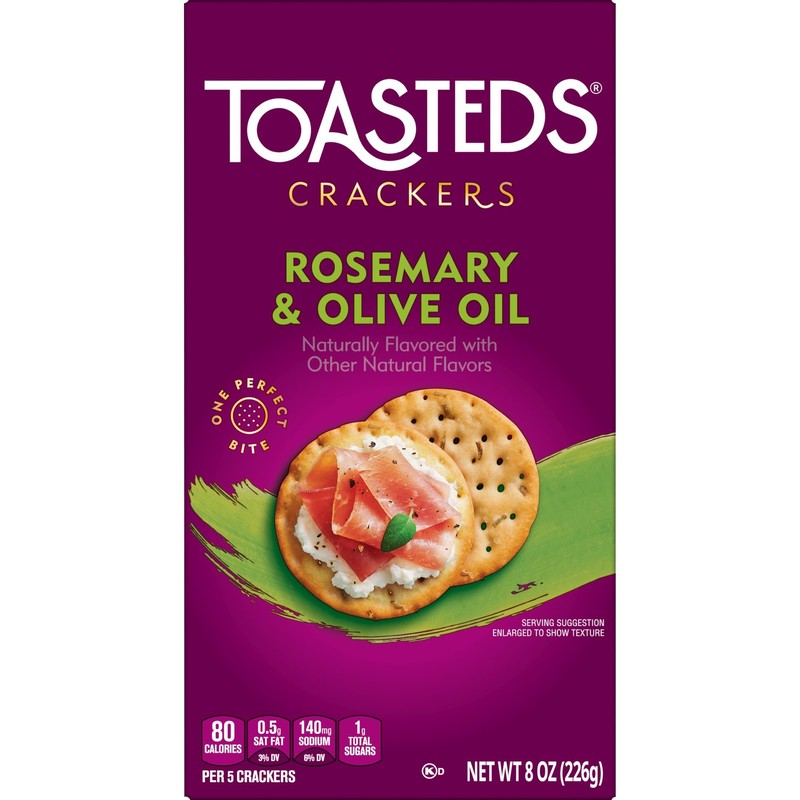 Toasteds Crackers, Lunch Snacks, Party Snacks, Rosemary And Olive Oil,