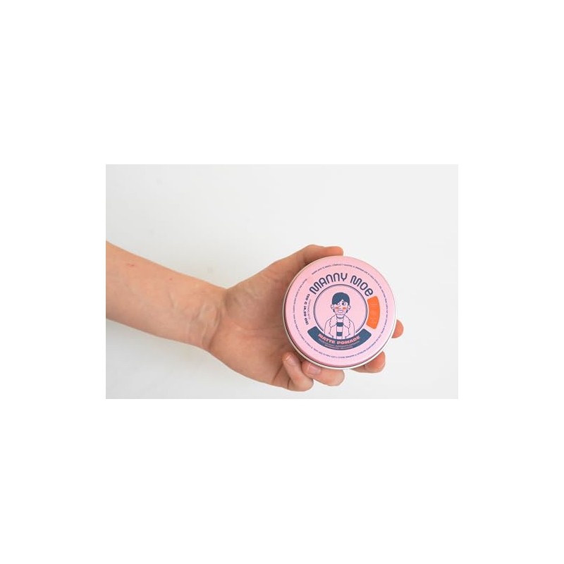 Manny Moe Pomada Mate para Cabello Hombre - Cera Estilizadora