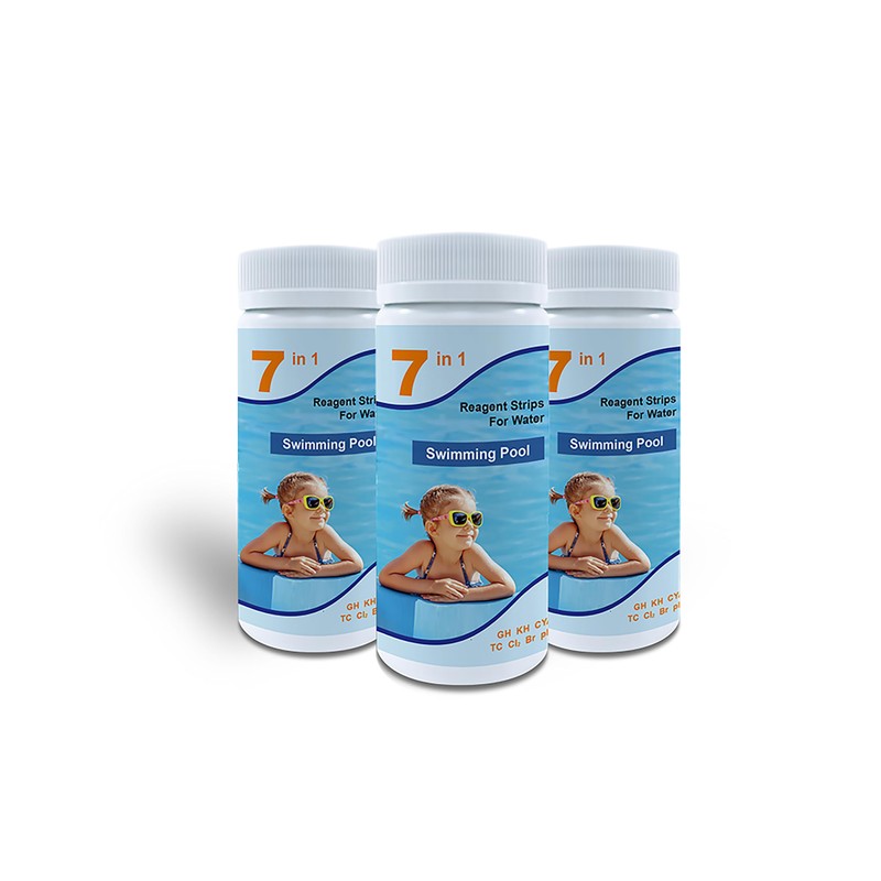 Pool and Spa Test Strips, 7 in 1 Quick Super