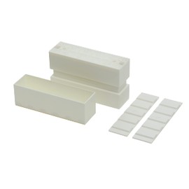 Heian Shindo Kogyo LABRICO DIY Storage Parts 2 x 6 Tension Cap, Off White BXO-81