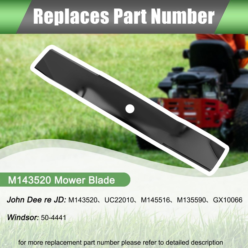 CENHIEE M143520 Mower Blades Fit with John Dee re 54"