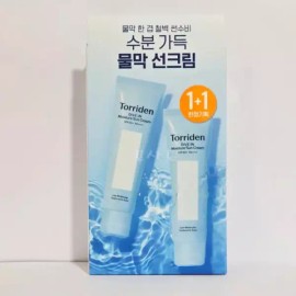 Toriden 토리든 다이브인 워터리 모이스처 선크림 60ml, 2개 Toriden Dive-in Watery Moisture Sunscreen 60ml, 2 pieces