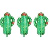 3 PACK of Large Cactus Balloons 29" Giant Cactus Balloons