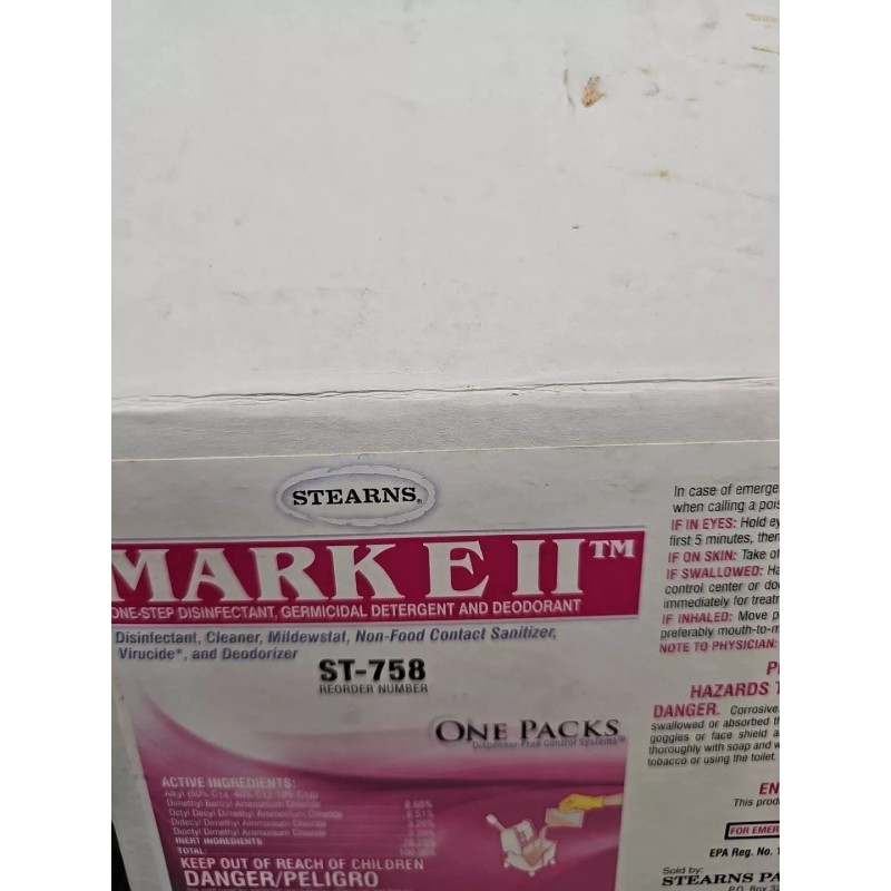 Stearns Free Ship MARK E II Hospital Grade Disinfectant Virucide