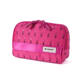 Artisan & Artist 1WP-LI110H Slope Shape Pouch, Pink, PINK