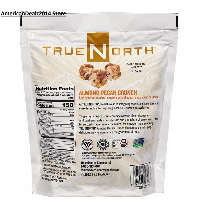 true 2 PACK - True North Almond Pecan Crunch, 20