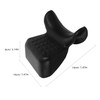 KOMBIUDA Bath Neck Pillow with Suction Cups Pu Cushion for