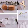 2 Pcs 200g/6.8oz Refillable Empty Plastic Bottle with Cork Cap