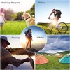 Feloyal 10 Pcs Aluminum Alloy D Hook Keychain Carabiner Clip