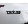 2 Count All Black 3D Texas Edition Emblem compatible with