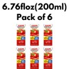 Kagome Tomato Juice No Salt 6.76floz(200ml) Pack Of 6 Tomato