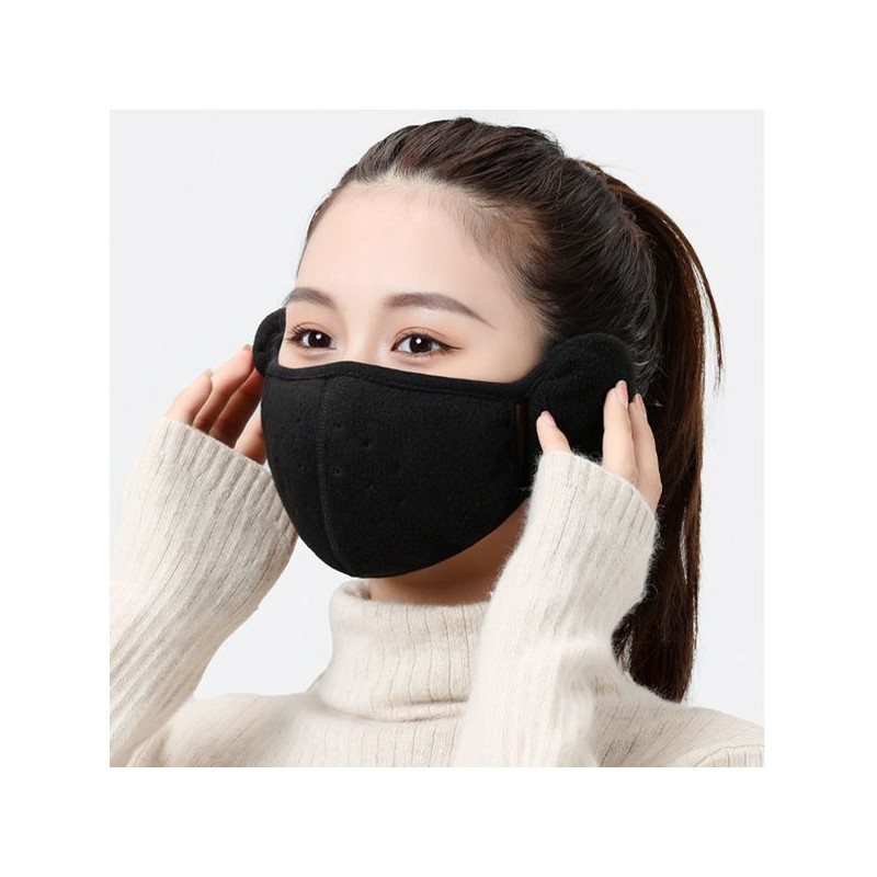 겨울귀돌이 방한 귀도리 스노우보드 블랙 마스크 모자 스키 라이딩 오토바이