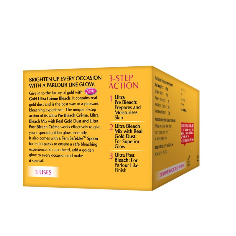 Fem Gold Ultra Cream Bleach 30gm