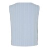 PIECES Pcpia Women's Tailored Vest WVN Noos, Cashmere Blue, L