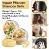 Ginger Hair Growth Shampoo Bar – Natural Organic Ginger Shampoo