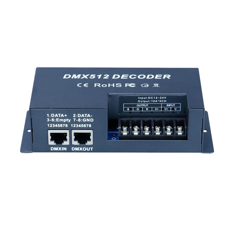 JOYLIT DMX512 LED Decoder Controller Driver DC 12 V 24