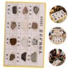 BUGUUYO 12pcs Portable Mineral Rock Specimen for Geology Education Lightweight