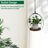 hismocal Hanging Planter for Indoor Plants, Plant Hanger with Sturdy