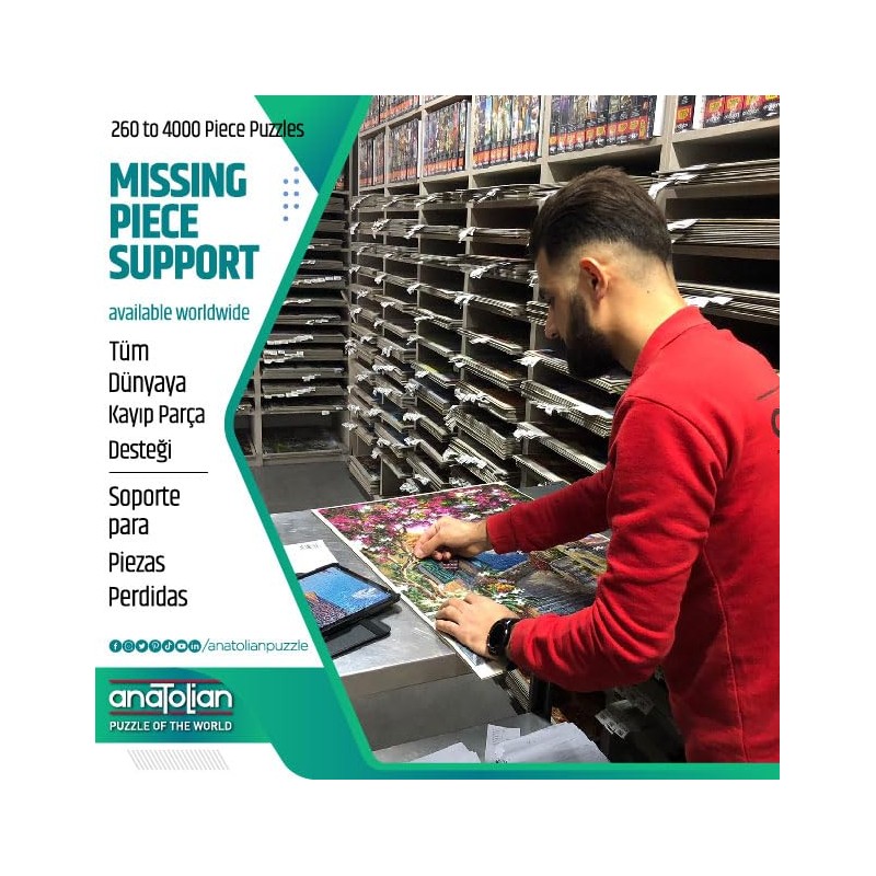 Anatolian Puzzle - Tree of Life, 3000 Piece Jigsaw Puzzle,