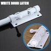 Litensh Gate Bolt Gate Slider with Hole for Padlock 304