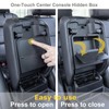Center Console Hidden Organizer Box Compatible with Jeep Wrangler JL/JLU