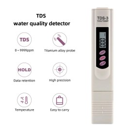 MT AQUATICS Water Quality Tester Accurate Reliable TDS & Temperature Meter 2 in 1 Aquarium - 1