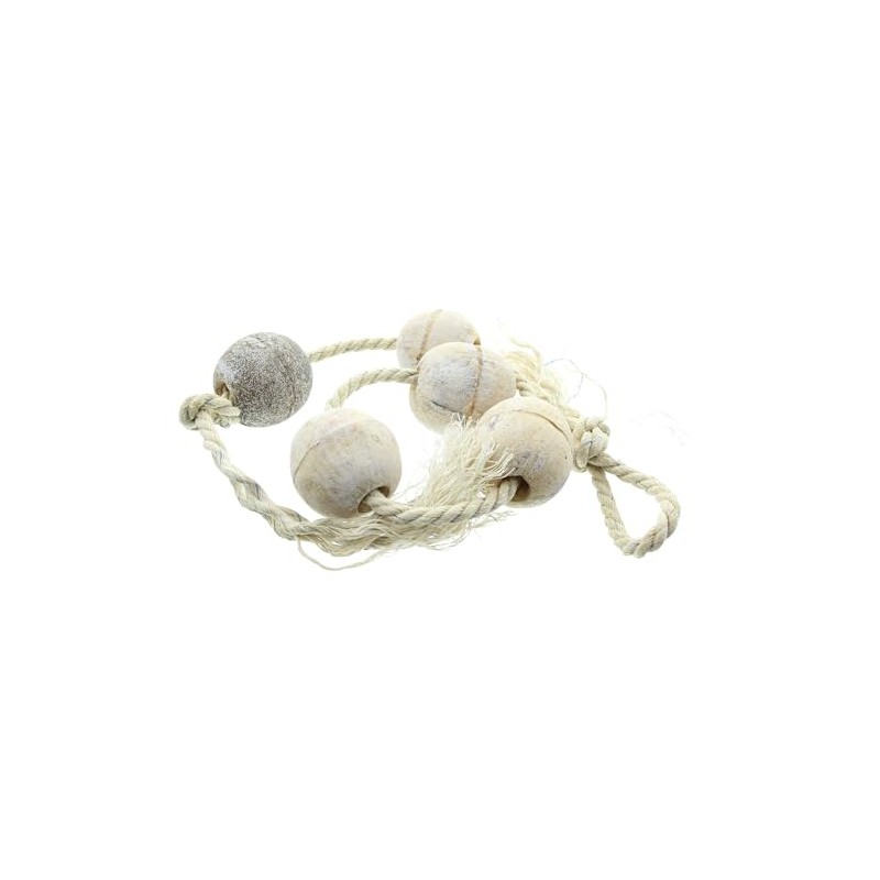 Garland Buoys, MDF, Jute Cord, Dimensions: Length 150 cm