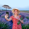 CxStarLiCU Magnetic Phone Umbrella For Sun, Umbrella for iPhone 15
