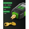 Wisscool Digital Micron Vacuum Gauge 1/4" SAE, Digital Pressure Tester