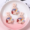Kisangel 3sets Easter Bunny Eggs Basket Ornament Set DIY Decor