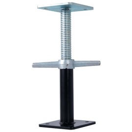 YEUQWJ Adjustable House Floor Jack Support, Basement Floor Jack for Temporary Support, Height Range 9.5''-15.5'' for Stabilizing and Supporting Beams, Load Capacity 10000 LB