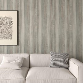 CHIHUT Light Grey Wood Grain Wallpaper 12''x100'' Rustic Wood Peel and Stick Wallpaper Self Adhesive Removable Wallpaper Decorative Waterproof Wood Vinyl Wrap for Cabinets Countertops Desk Furniture