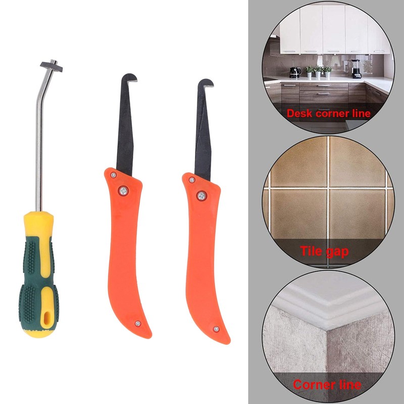 Fyearfly Tile Grout Scraper, Joint Removal Tool, Ergonomic Grout Saw