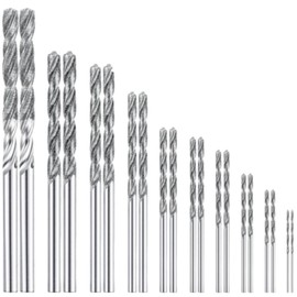 Honoson 20 Pieces Diamond Drill Bits Set for Stone Twist Tip Drill Bit Heavy Duty Micro Set for Glass Tile Jewelry 0. 8 mm 1. 0 mm 1. 2 mm 1. 5 mm 1. 8 mm 2. 0 mm 2. 5 mm 3. 0 mm 3. 5 mm 4. 0 mm