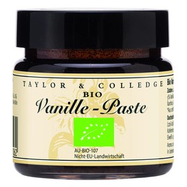 T&C - Organic Vanilla Bean Paste | Vanilla Paste Made from 100% Natural Organic Vanilla Beans Vanilla Paste Ideal for Refining Pudding, Cakes, Dessert, Ice Cream and Much More | Contents: 65g