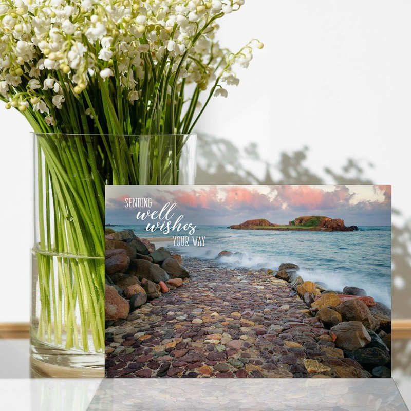 Shared Blessings Journey 1 Count Religious Get Well Card, KVJ