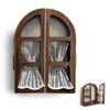 Cute Fairy Door Outlet Cover, Wooden Door Light Switch Cover