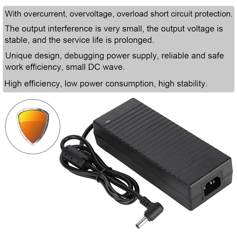 AC/DC Adapter 12V 10A Multiple Protection Power Supply Switch Power